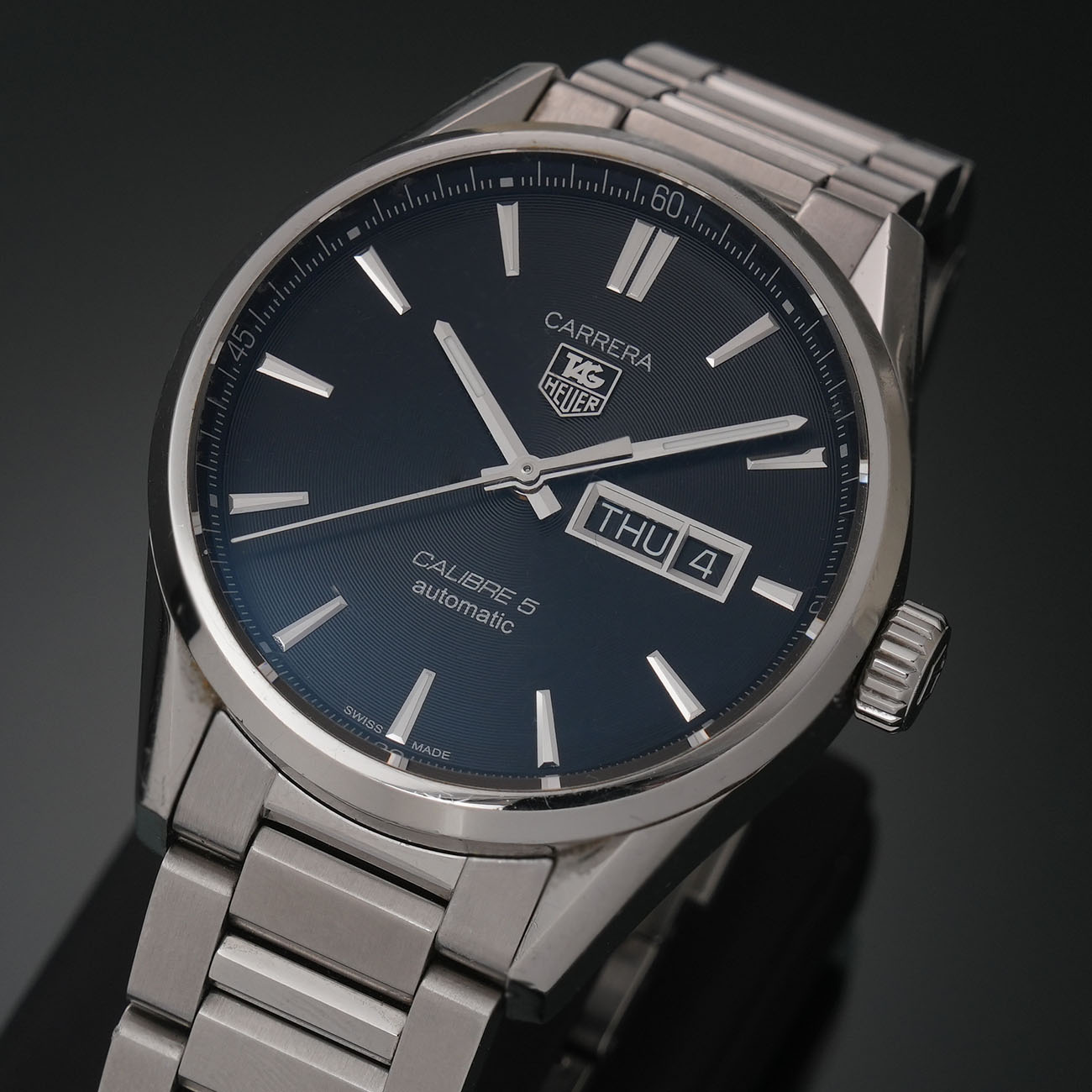 TAG HEUER(USED)태그호이어 까레라 데이데이트 WAR201A